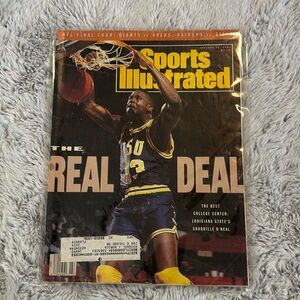🏀 Shaquille O’Neal Sports Illustrated January 1991